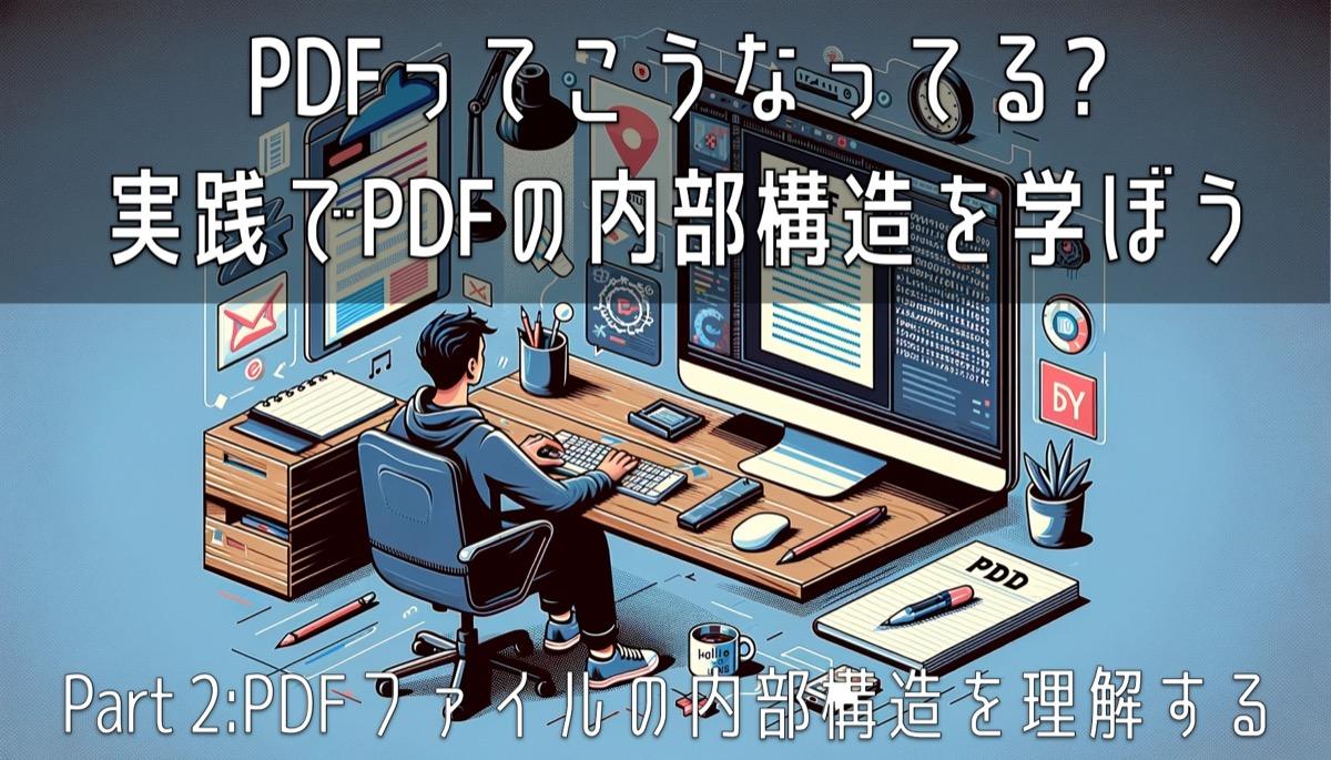 PDFってこうなってる? Part 2：PDFファイルの内部構造を理解する