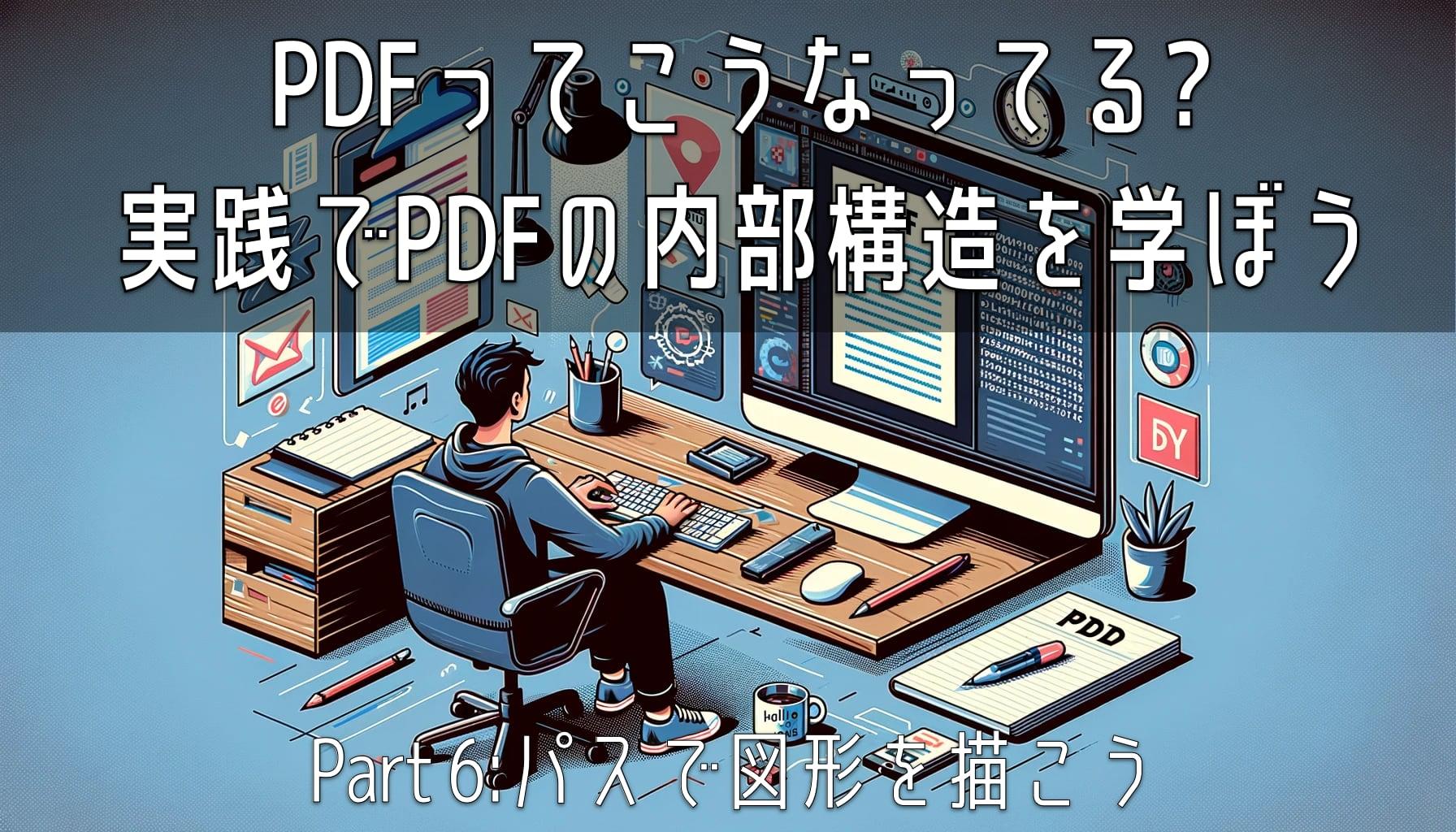 PDFってこうなってる? Part 6：パスで図形を描画する仕組み